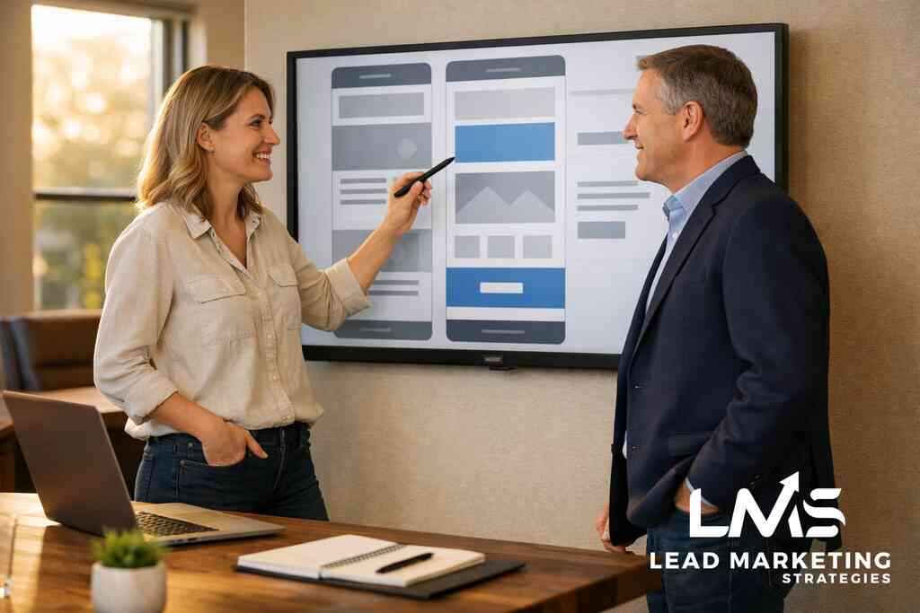 Modern website layouts that make service menus, reviews, and proof easier to scan — Lead Marketing Strategies