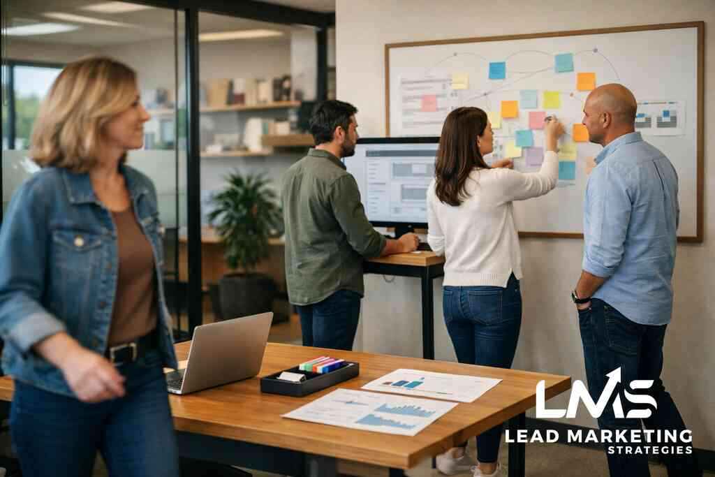 Which pages should carry the load, from web design company landing pages to lead generation offers — Lead Marketing Stra