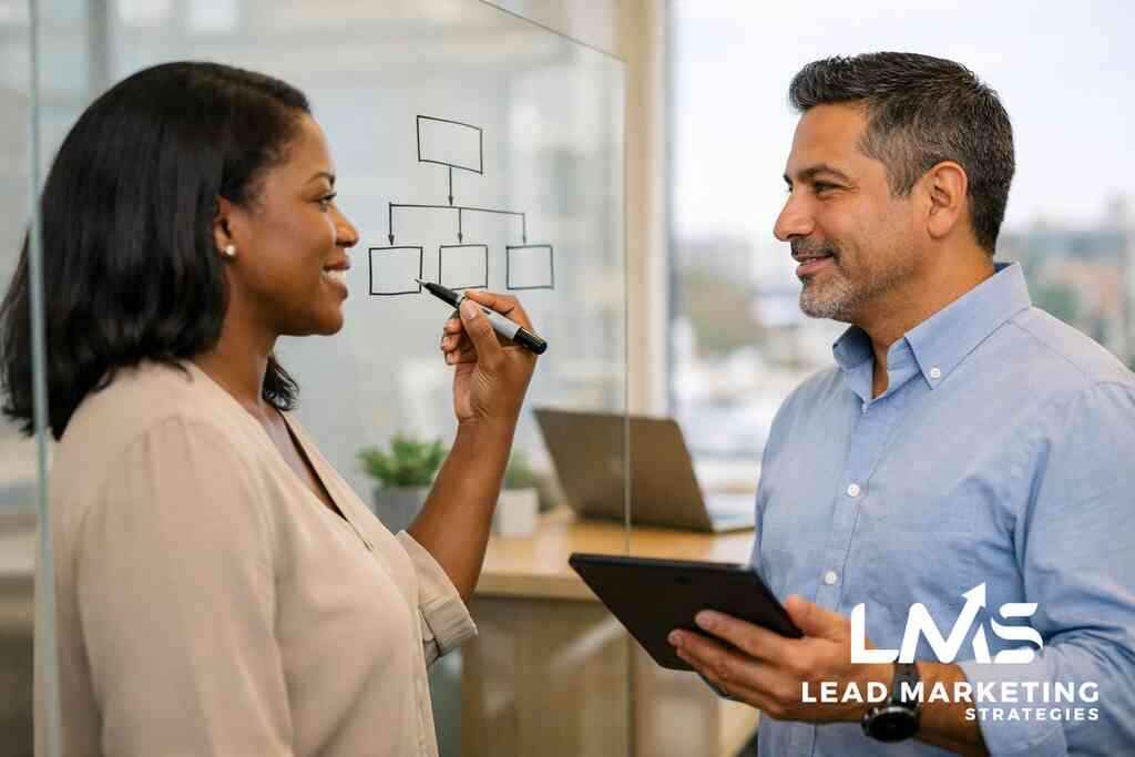 Content strategy services that build topical authority with blogs, service pages, and internal linking — Lead Marketing