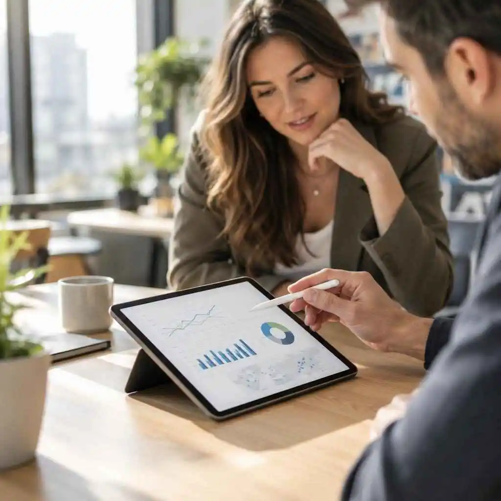 Measure Local Seo Performance — seo long island in a modern office